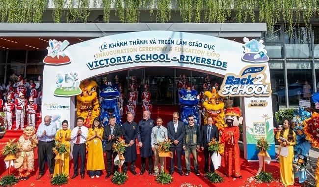 KHÁNH THÀNH TRƯỜNG QUỐC TẾ SONG NGỮ VICTORIA SCHOOL - RIVERSIDE VÀ CHÀO ĐÓN NĂM HỌC MỚI